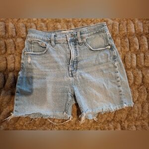 Madewell Jean Cut Off Shorts